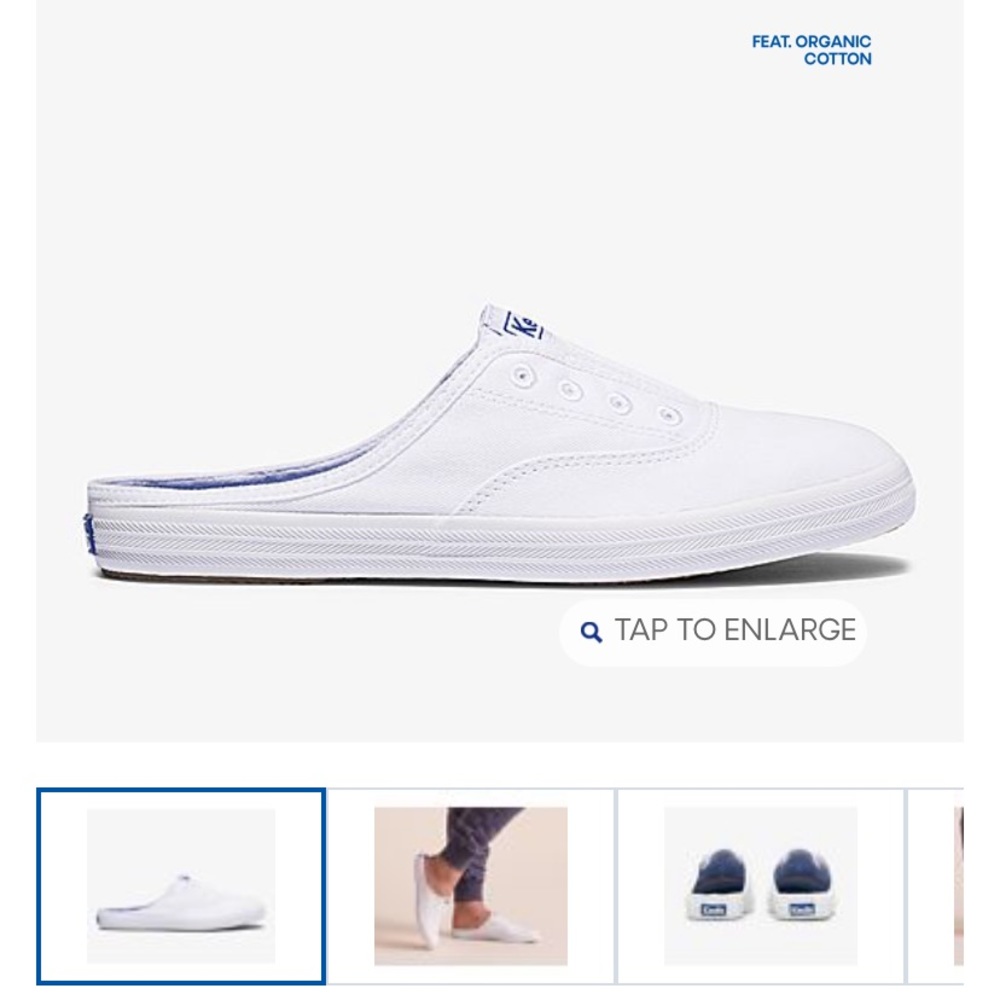 Keds Moxie Mule in Classic White